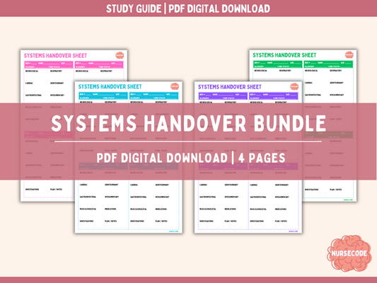 Systems Handover Bundle