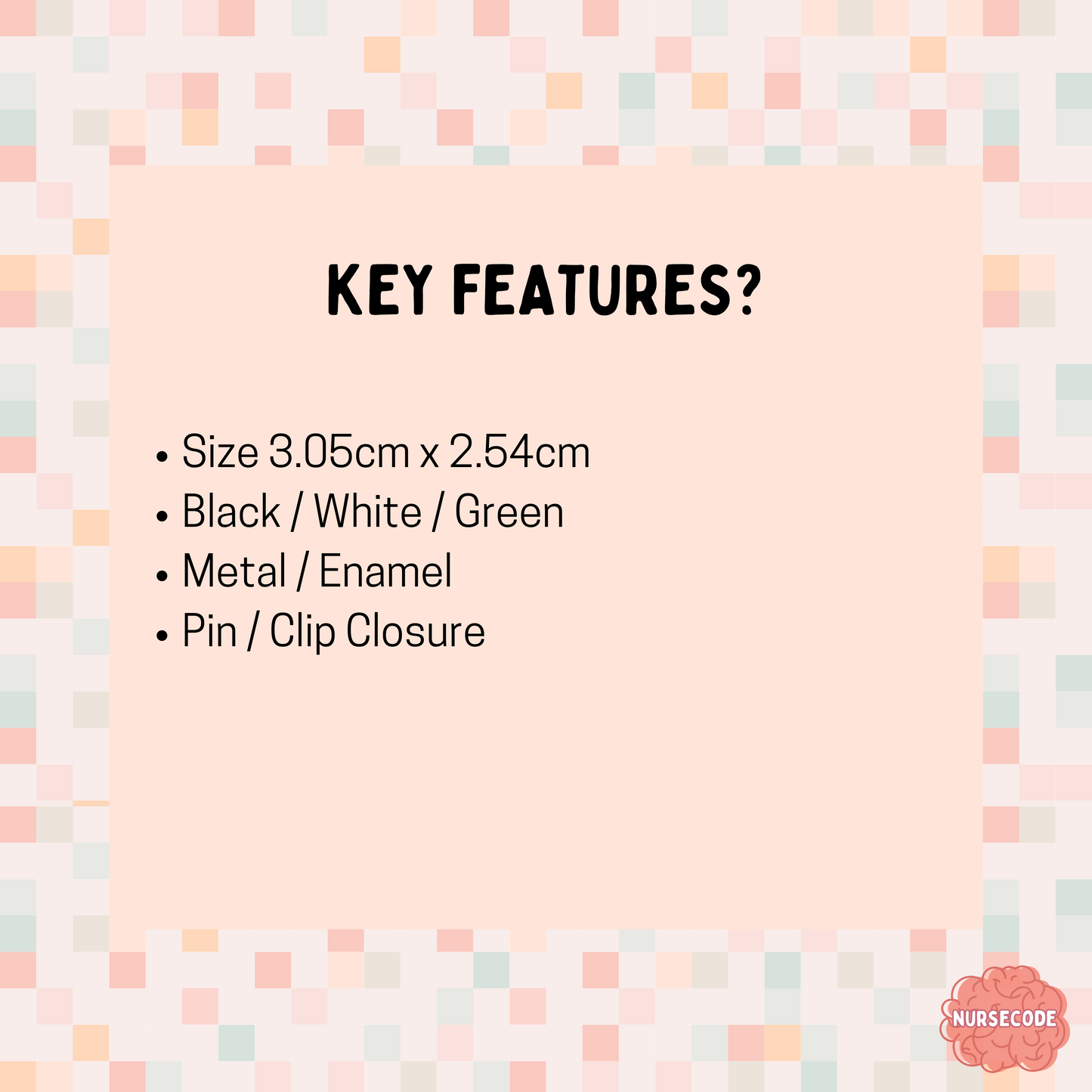 "Registered Nurse Loading" Enamel Badge